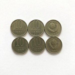 USSR Coins 1989 and 1990